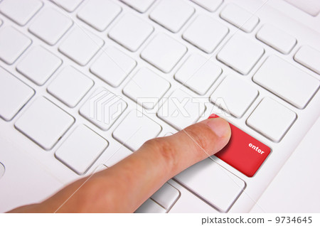 Finger press the keyboard. Finger press the keyboard. 9734645