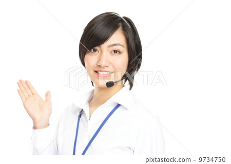 Short hair business woman Short hair business woman 9734750