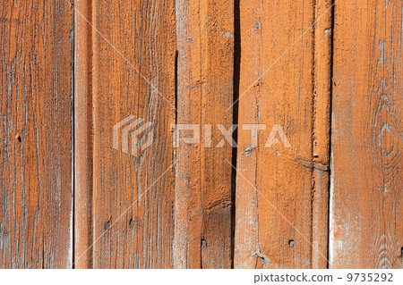 Orange painted wood wall background Orange painted wood wall background 9735292