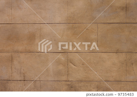 Grungy vintage ceramic tiles wall decoration 9735483