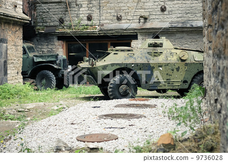 Old soviet military ussr vehicles 9736028