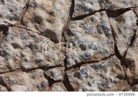 Stone made wall texture background 9736998