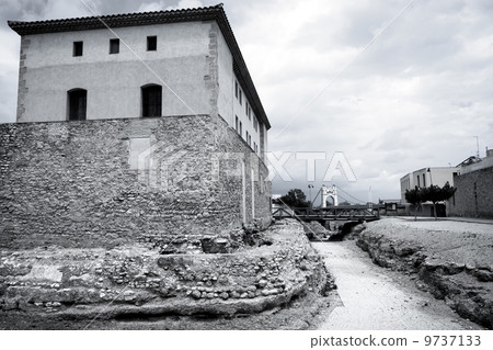 Fortification in Amposta, Spain Fortification in Amposta, Spain 9737133