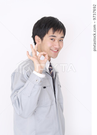 A young man in uniform 9737692