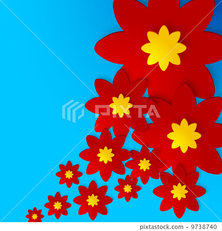 flowers shadowed background flowers shadowed background 9738740