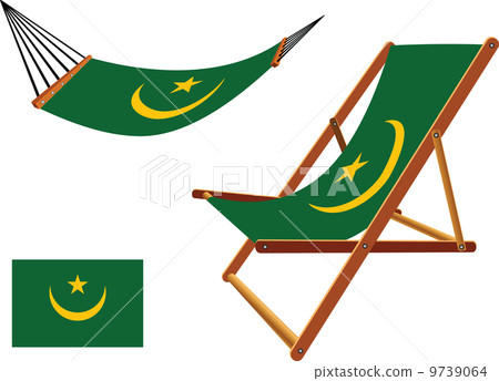 mauritania hammock and deck chair set 9739064