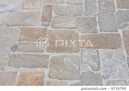The stone pavement as the background The stone pavement as the background 9739790