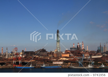 Kashima coastal industrial area 9741956