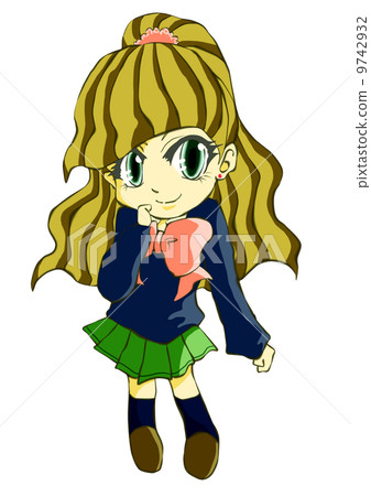 學校的女生 學校的女生 9742932