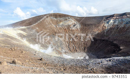 Lipari Islands active volcano 9743351