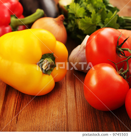 vegetables  on table 9745503