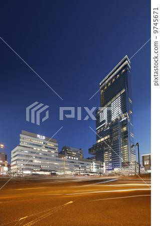 Tennoji Station and Harukasu 9745671