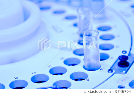 Blood tubes in the laboratory 9746704