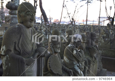 Kita-in的“五百漢”(埼玉縣川越市Kawagoe市) Kita-in的“五百漢”(埼玉縣川越市Kawagoe市) 9746964