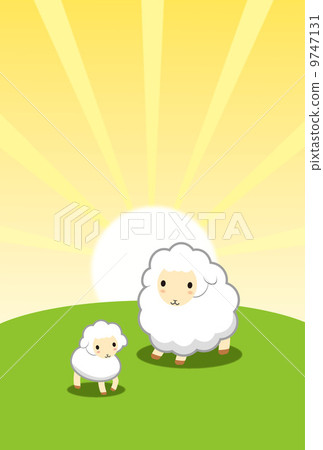 綿羊的第一個日出的父親和兒子 綿羊的第一個日出的父親和兒子 9747131