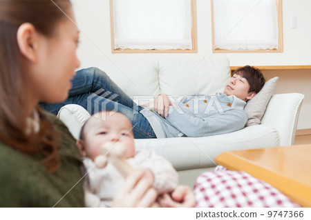 木乃伊 母親 父母和小孩 9747366