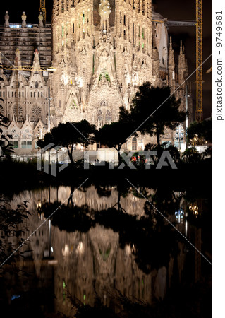 Sagrada Familia in Barcelona 9749681