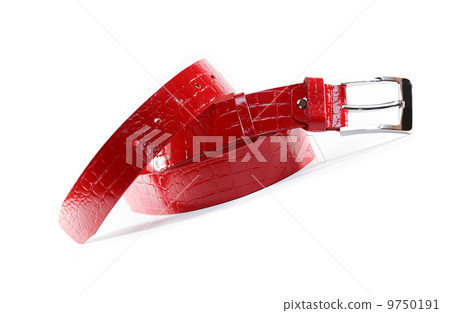 Red Leather Belt 9750191