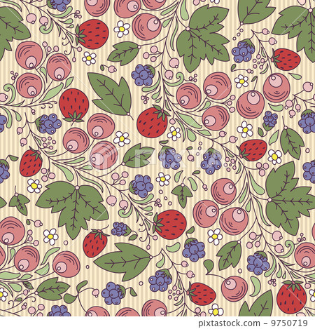 strawberry, berry, leaf on a light background strawberry, berry, leaf on a light background 9750719