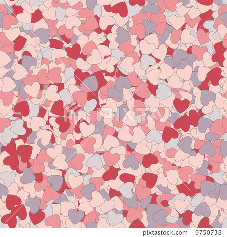 seamless texture of hearts on Valentine's day seamless texture of hearts on Valentine's day 9750738