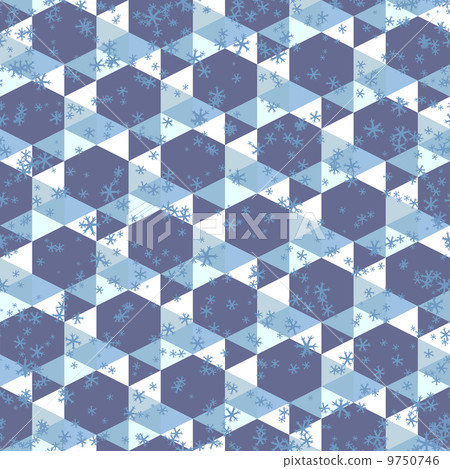triangle, hexagon and snowflake triangle, hexagon and snowflake 9750746