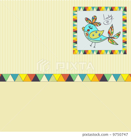 background with bird parrot 9750747