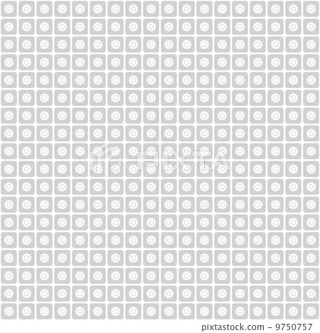 white geometric pattern with squares and circle 9750757