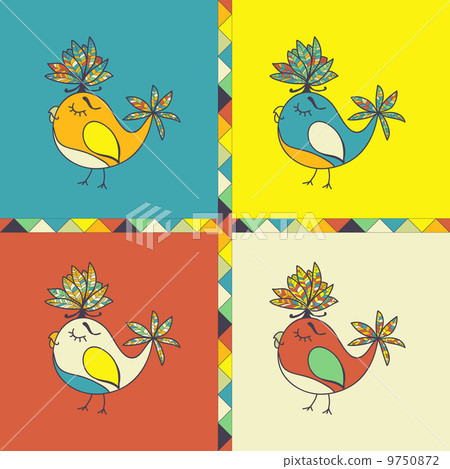 background with bird parrot background with bird parrot 9750872