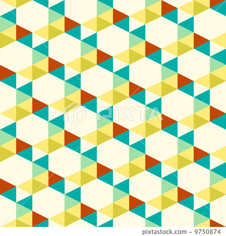 seamless pattern of triangle seamless pattern of triangle 9750874