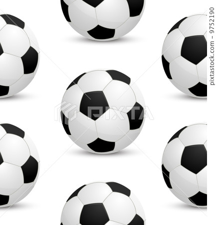 Seamless background with soccer ball Seamless background with soccer ball 9752190