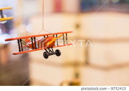 Wooden model of old airplane 9752415
