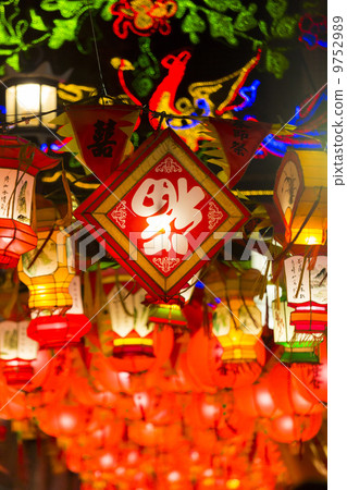 Lantern of the Nagasaki Shinkansen Chinatown 9752989