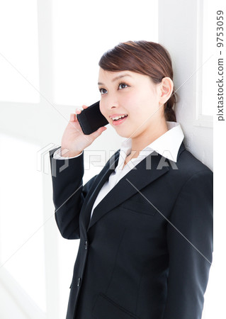 business woman calling business woman calling 9753059