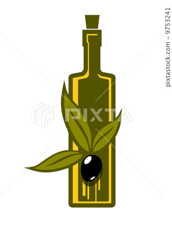 Bottle of virgin olive oil Bottle of virgin olive oil 9753241