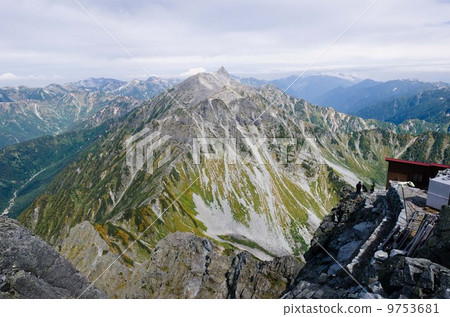 射擊天空的矛（來自北阿爾卑斯山和北海道高田） 9753681