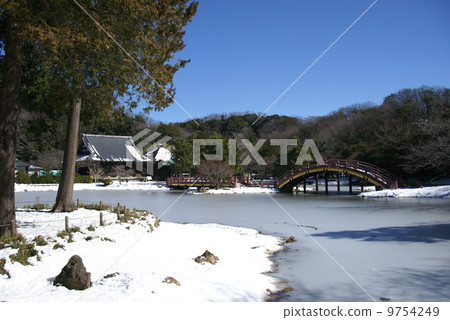 Yujiji Temple Snow Pure Land Garden Yujiji Temple Snow Pure Land Garden 9754249