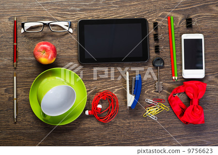 items laid on the table, still life 9756623