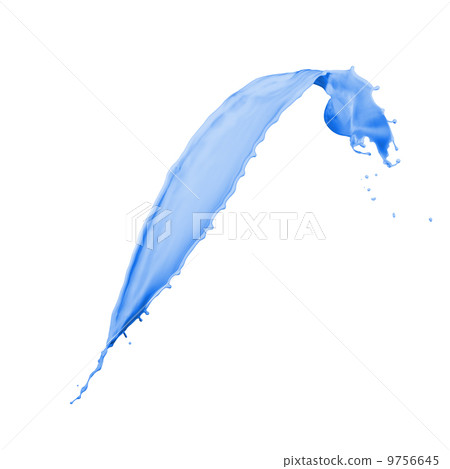 blue paint splash 9756645
