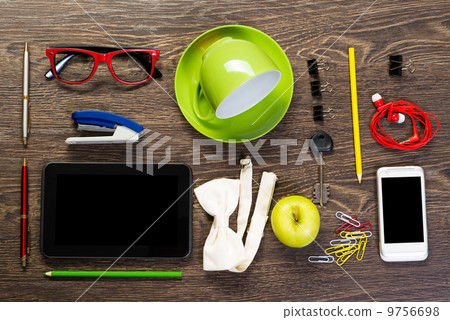 items laid on the table, still life 9756698