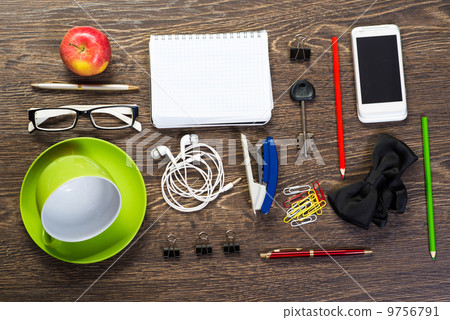 items laid on the table, still life 9756791