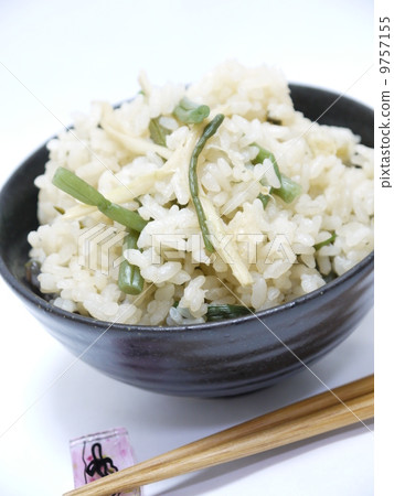 煮熟的米飯 煮熟的米飯 9757155