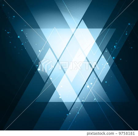 Elegant Geometric Blue Background Elegant Geometric Blue Background 9758181
