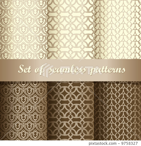 Set of seamless patterns 1 9758327