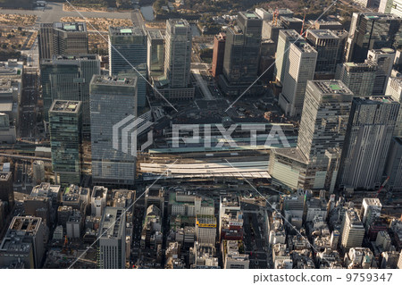 東京站八重洲口區鳥瞰圖 9759347