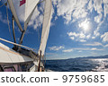 Sailing boat in the sea 9759685