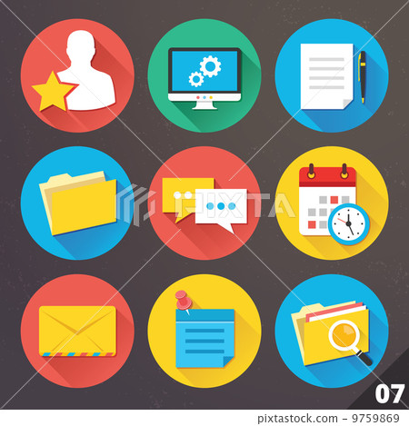 Vector Icons for Web and Mobile Applications. Set 7. 9759869