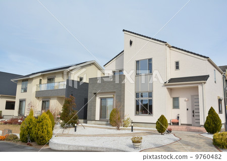新建的獨立式住宅 新建的獨立式住宅 9760482