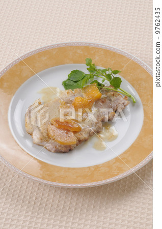 豬肉牛排柿子醬 9762435