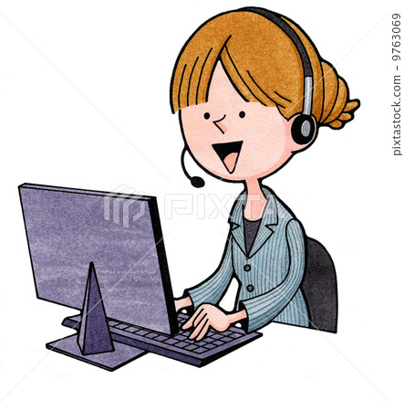 插图素材: 工人60操作员