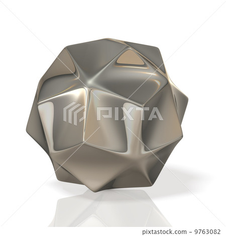 Metallic polyhedron 9763082